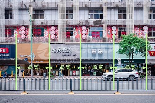 商鋪面寬指的是什么
