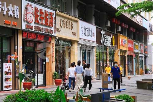 進(jìn)深長的商鋪的優(yōu)勢